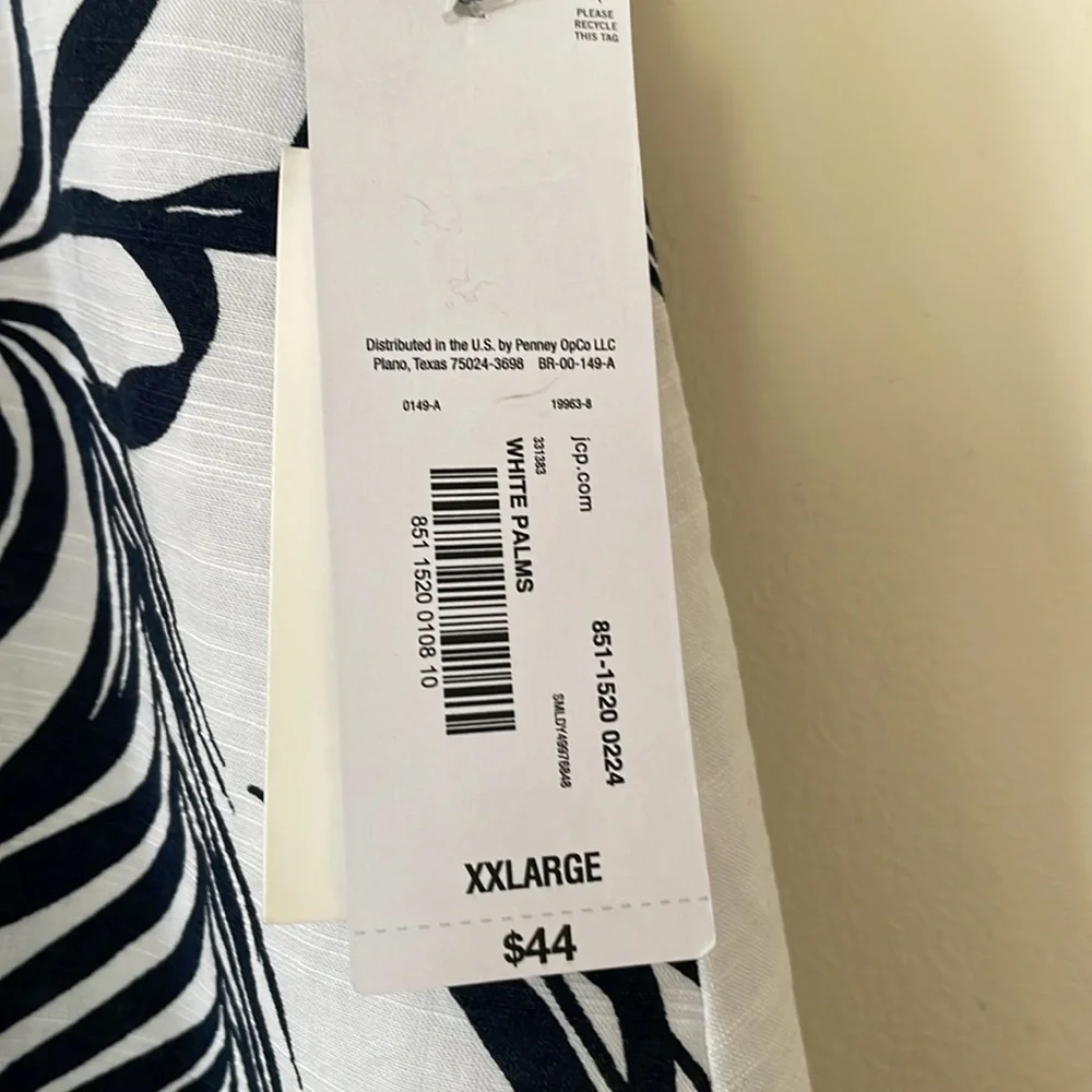 Liz Claiborne Floral Tiered Skirt, XXL - Picture 4 of 5
